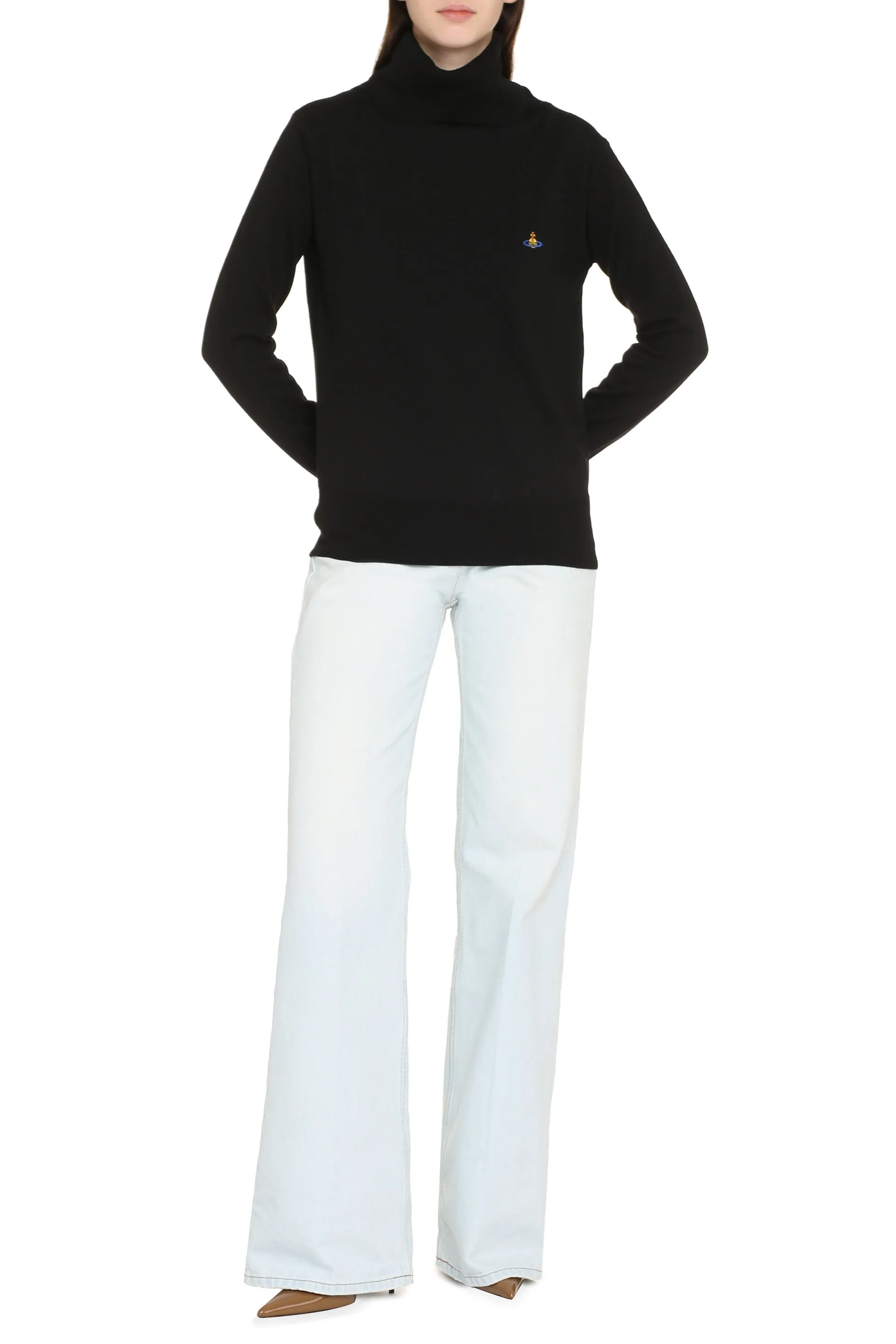 Vivienne Westwood Pullover dolcevita Giulia in lana vergine