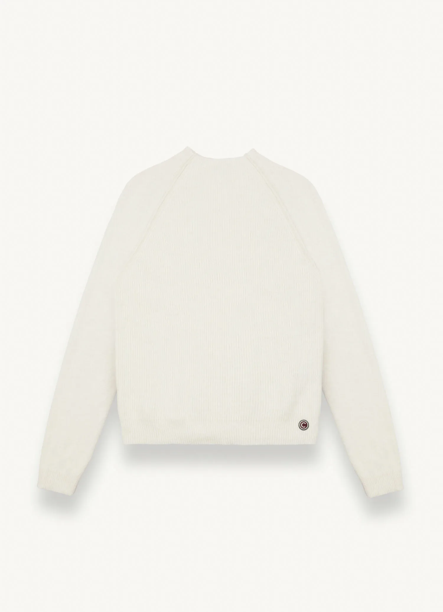 Volcano neck pullover in merino wool