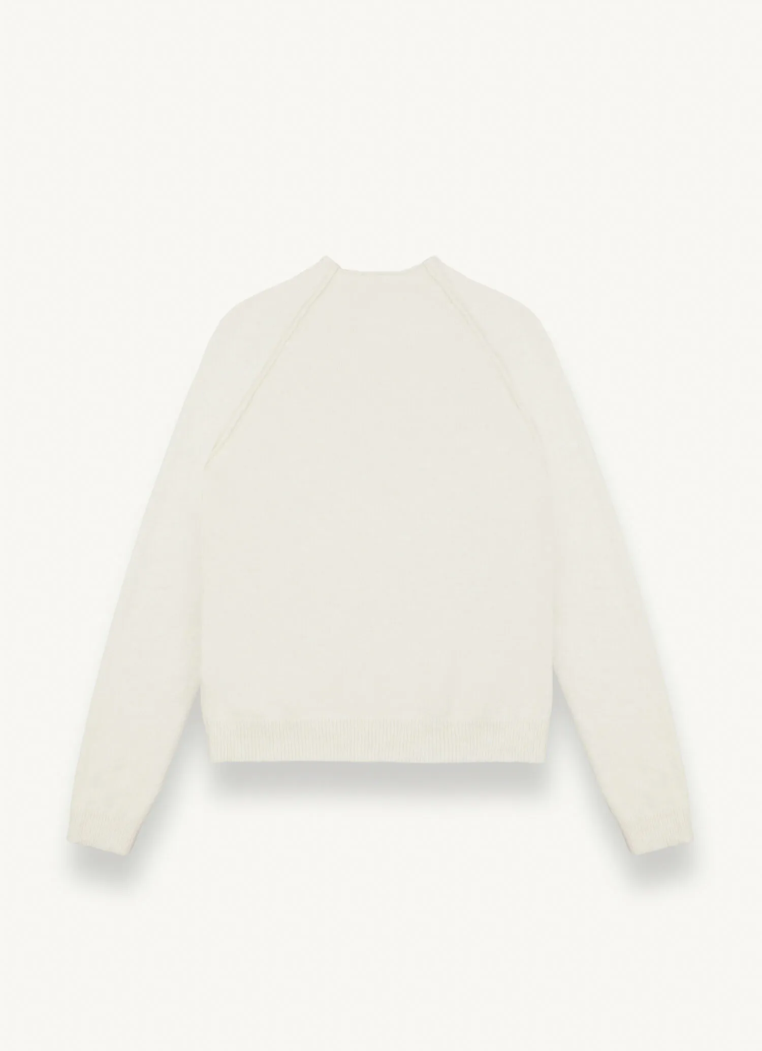 Volcano neck pullover in merino wool