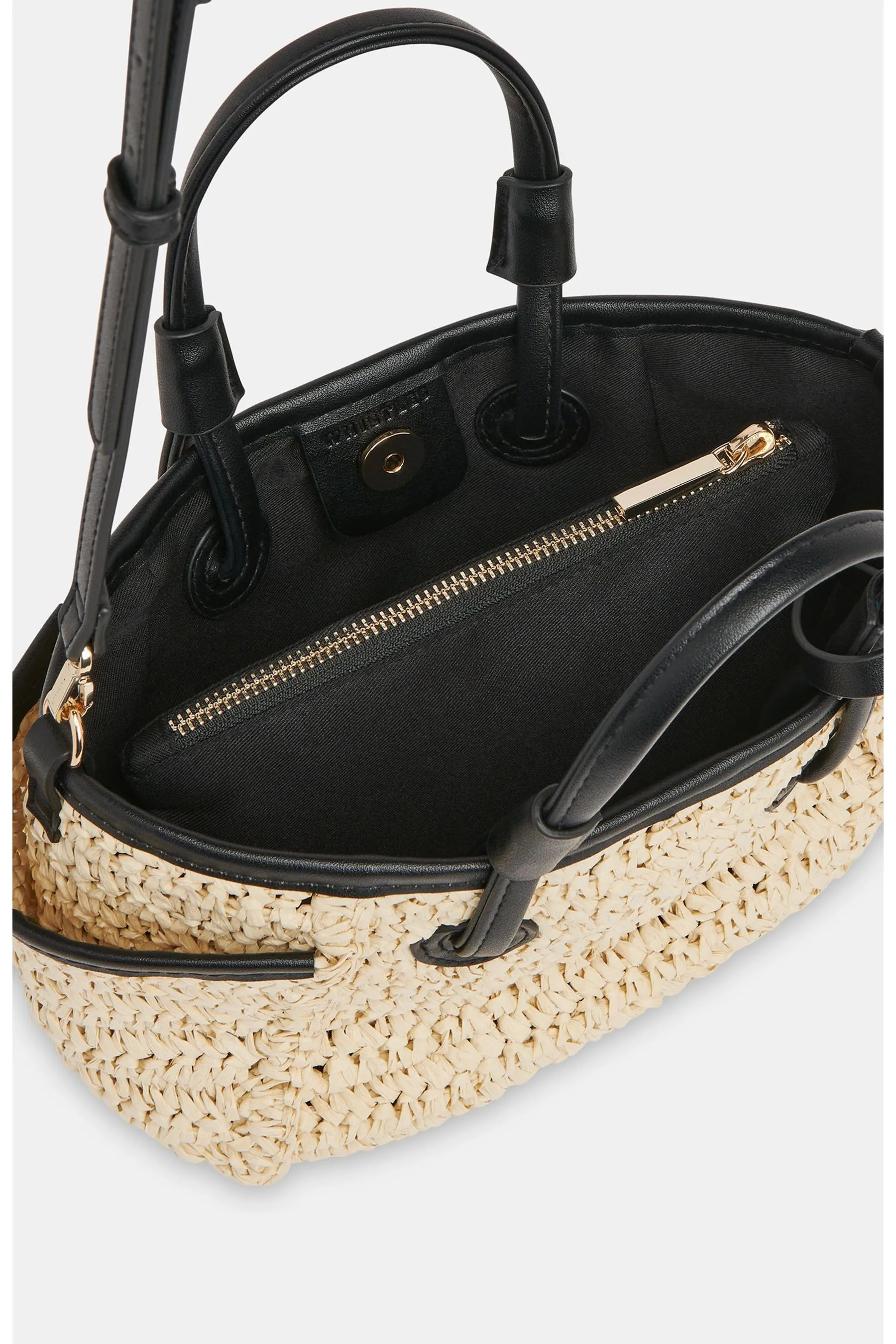 Whistles - Aylin - Paglia piccola color carne - Borsa tote