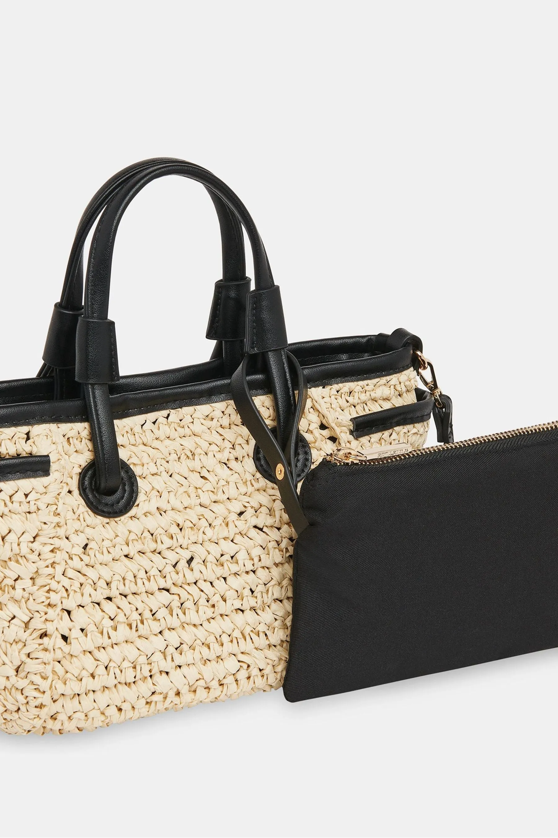Whistles - Aylin - Paglia piccola color carne - Borsa tote