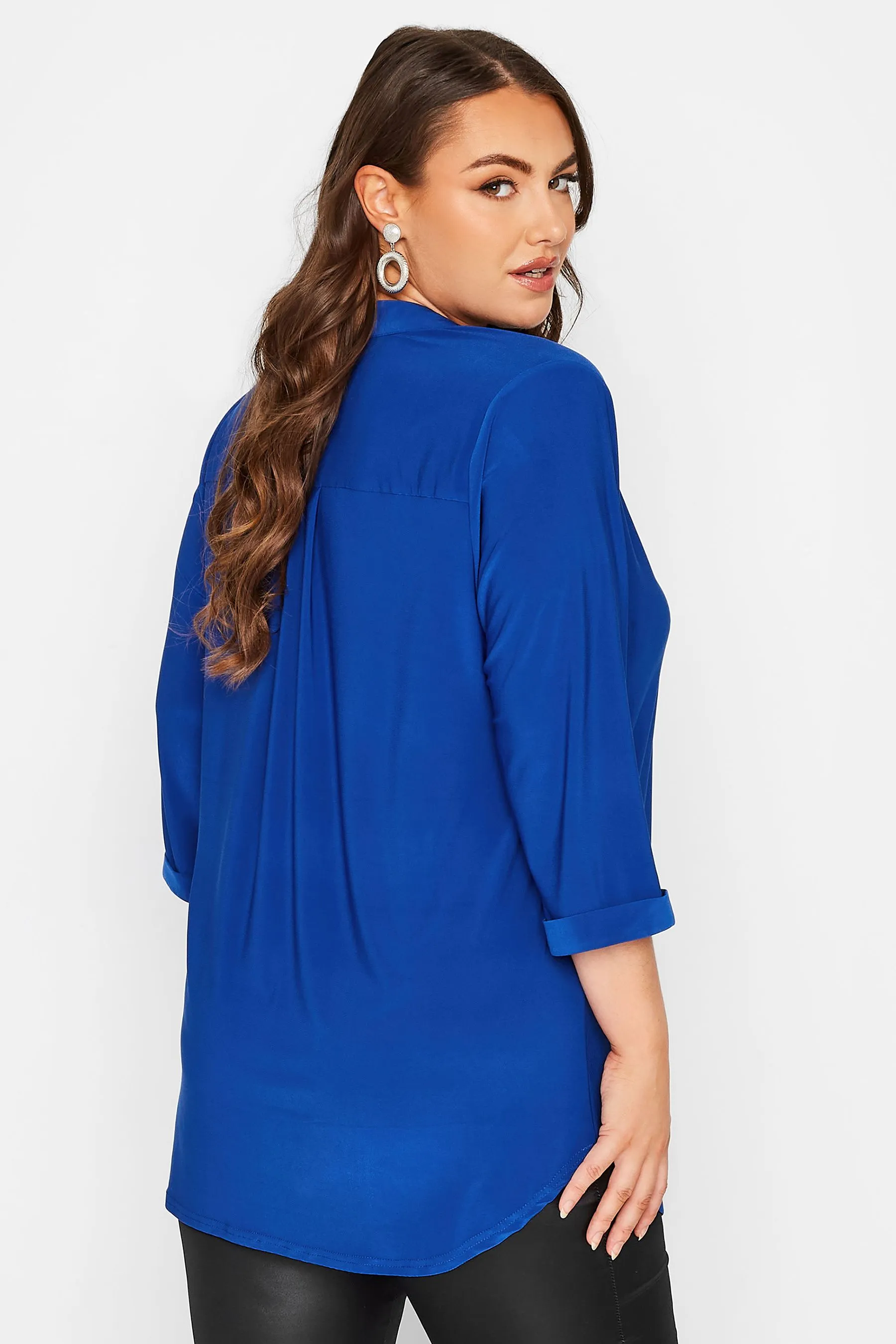Yours Curve - London - Blusa con abbottonnesto