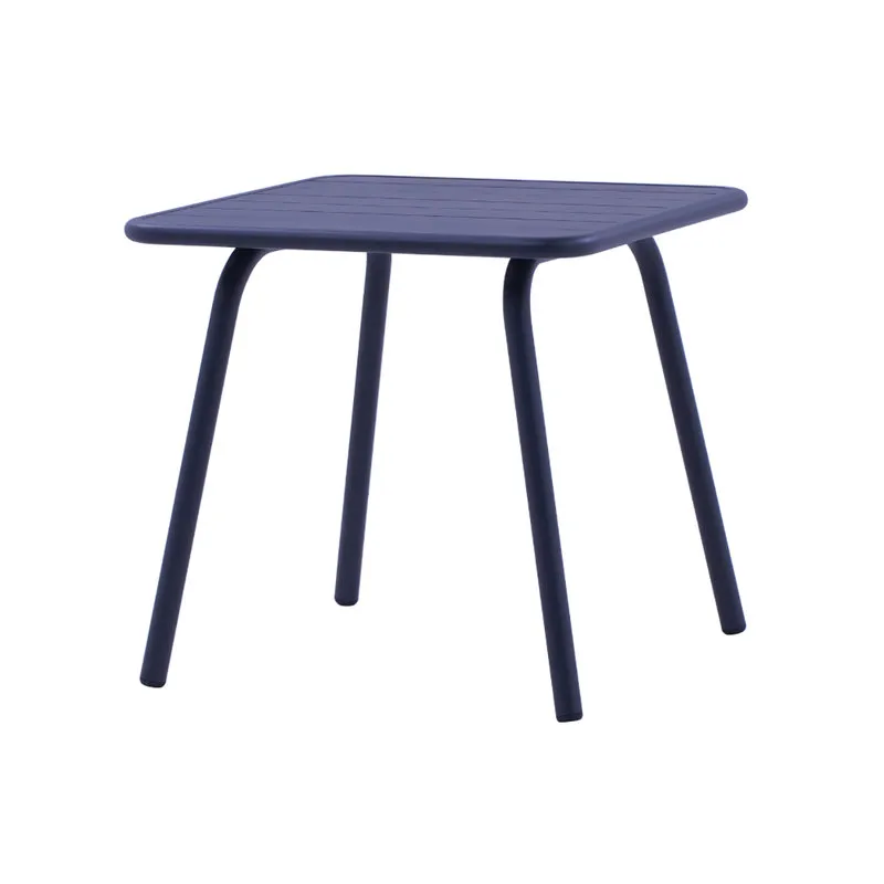 Zanini design Tavolo Quadrato PARMA antracite
