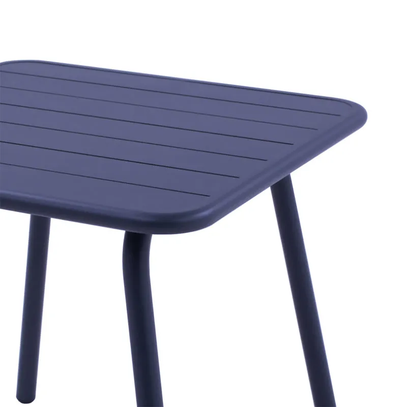 Zanini design Tavolo Quadrato PARMA antracite